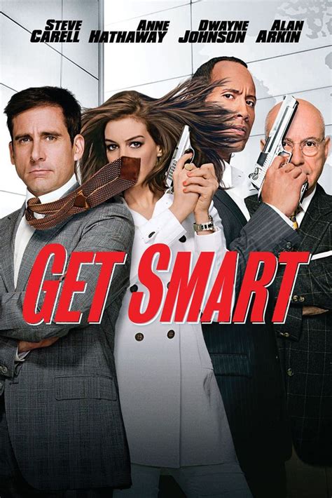 Get Smart Poster Artwork - Steve Carell, Anne Hathaway, Dwayne Johnson - Movie Poster Artwork ...