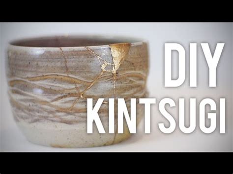 How to Fix Broken Pottery : Kintsugi : DIY - YouTube