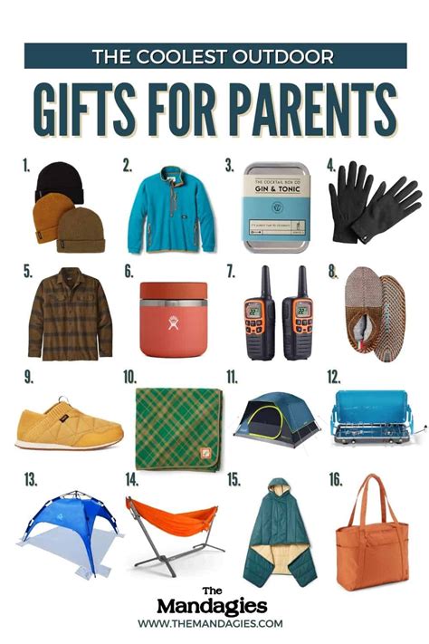 The 17 Best Gifts For Outdoorsy Parents - The Mandagies