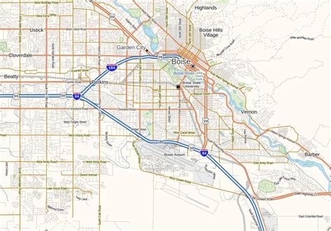 Boise Airport Gate Map