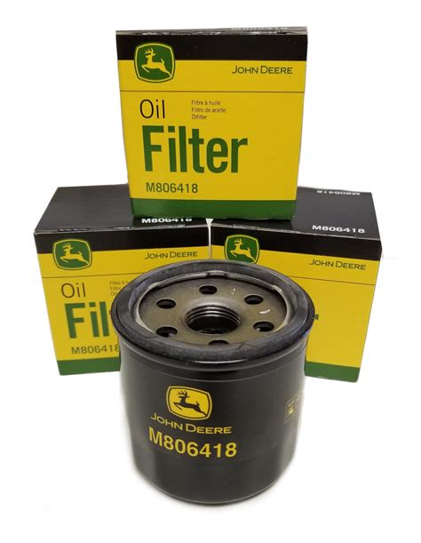 John Deere Original Equipment Oil Filter (4 PACK) - M806418 - Walmart.com