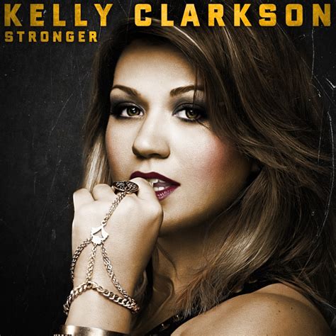 Kelly Clarkson Album Cover Stronger