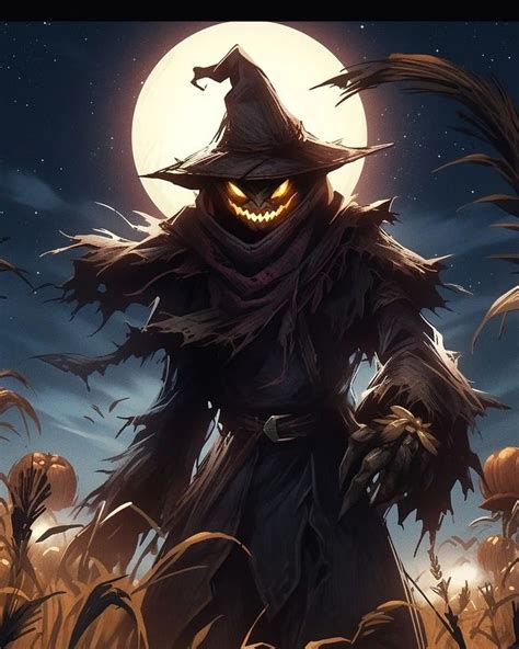 Scarecrow | Character art, Dark fantasy art, Dungeons and dragons ...