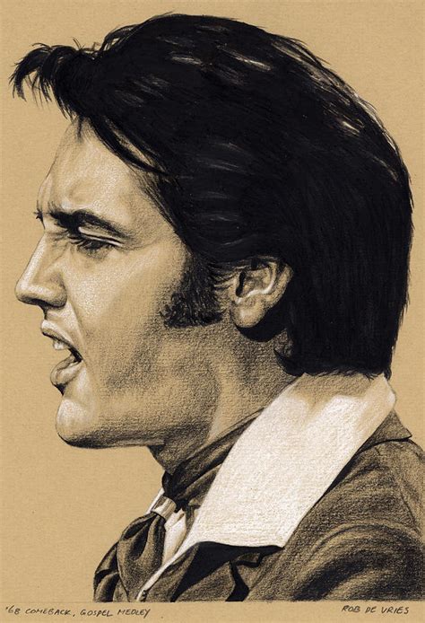 68 Comeback, Gospel medley Drawing by Rob De Vries - Fine Art America