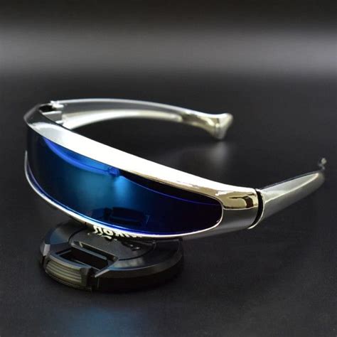 Futuristic Sunglasses Silver | THE CUSTOM MOVEMENT in 2021 | Futuristic ...