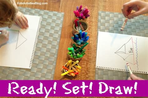 Creative Drawing Game: Simple Drawing Prompts {Family Games}