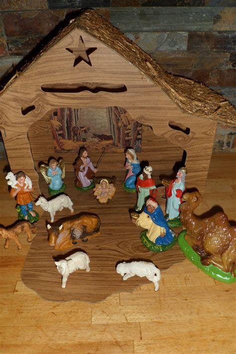 Vintage Nativity Set Made In Italy