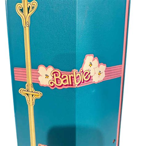 1984 Barbie Home Office Folding Carrying Case Day to Night Compact House | eBay