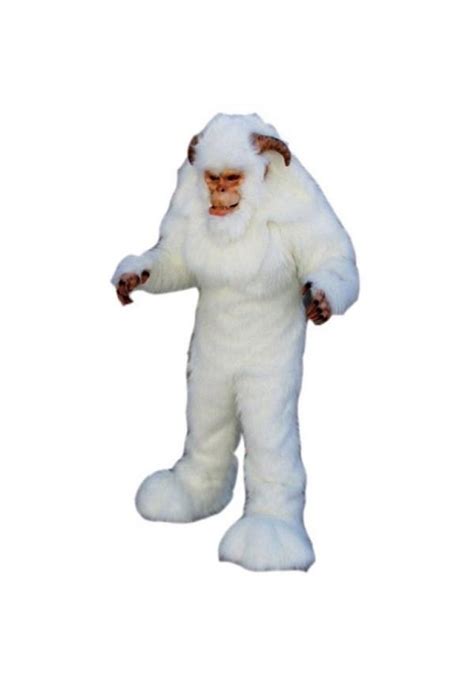 Yeti Long Wool Snowman Mascot Costume