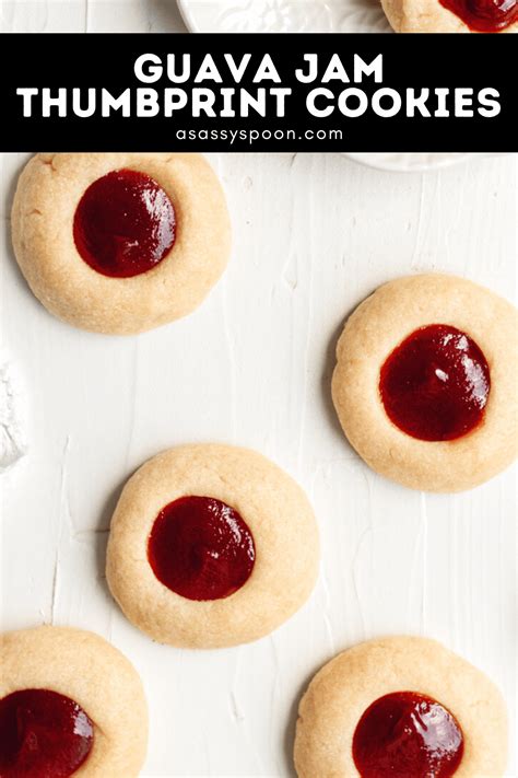 Torticas de Guayaba (Guava Jam Thumbprint Cookies) - A Sassy Spoon