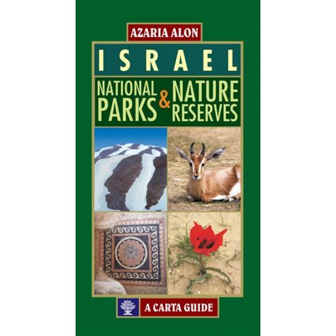 Israel National Parks & Nature Reserves - Carta Jerusalem