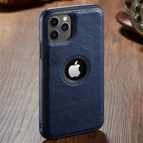 For Iphone 13 Pro Max Case Luxury Business Leather Stitching - Etsy UK