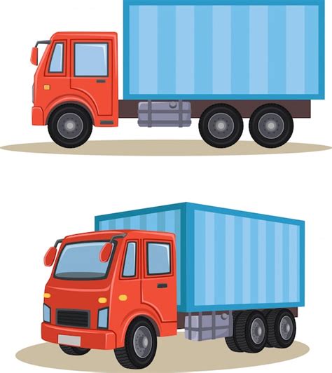 Truck Cartoon Clipart