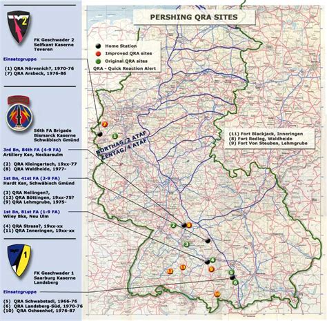 USAREUR Charts - LANCE Missile