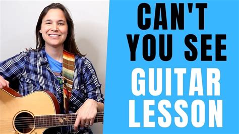 Can't You See Guitar Lesson - BEGINNER Guitar Songs - 3 Chord Song - Guitar Academies