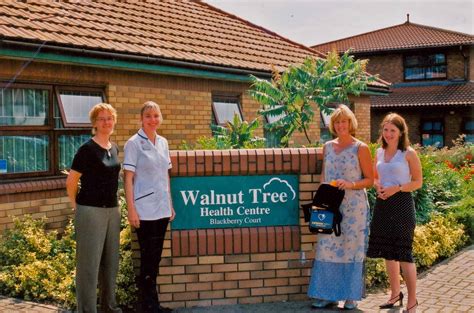 Staff members at Walnut Tree Health Centre - Living Archive