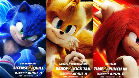 Sonic Movie Posters Include Longtime Tails Voice Actress