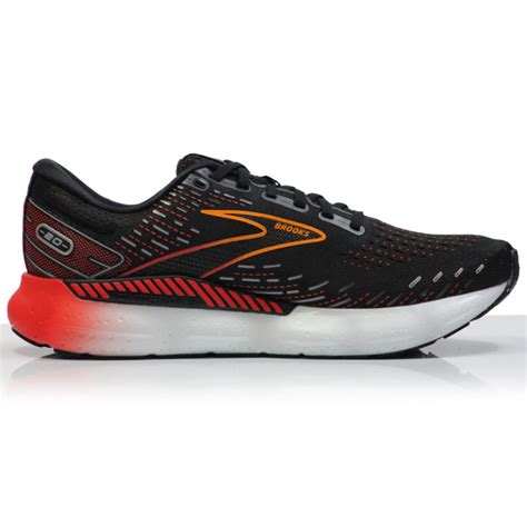 Brooks Glycerin GTS 20 Men's Running Shoe - Black/Blackened Pearl/Fiery ...