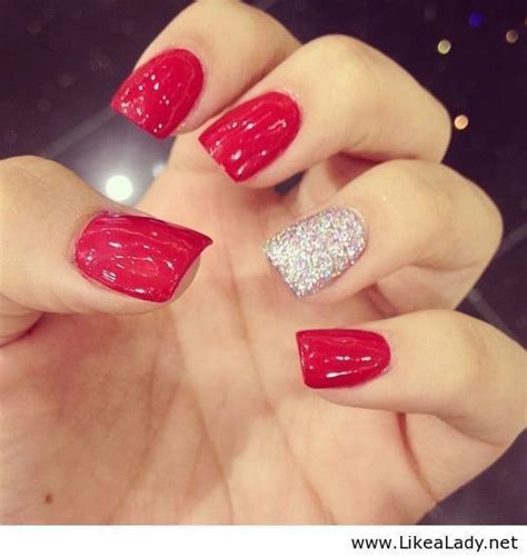 Sparkly Red Nails Pictures, Photos, and Images for Facebook, Tumblr, Pinterest, and Twitter