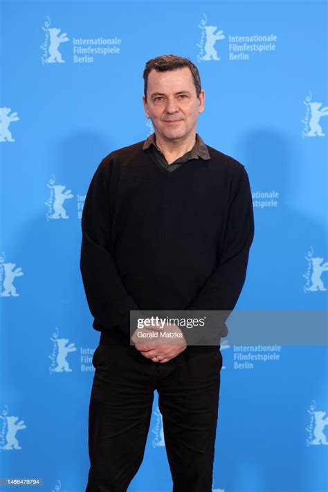 Director Christian Petzold attends the "Roter Himmel" photocall... News Photo - Getty Images