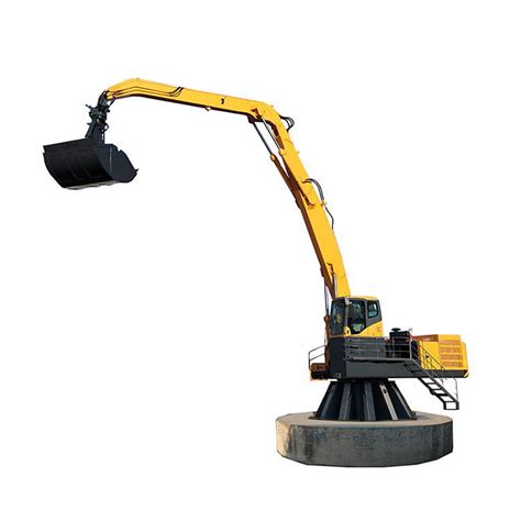 Stationary Electric Grab Bucket Crane 25 Ton Lifting Magnet Crane - Stationary Electric Material ...