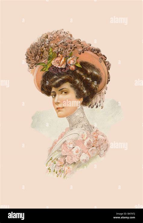 The Rose Hat Stock Photo - Alamy