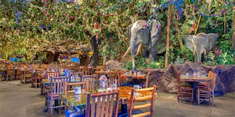 Disney World Animal Kingdom | Hours + Location | Rainforest Cafe | Jungle-Themed Restaurant ...