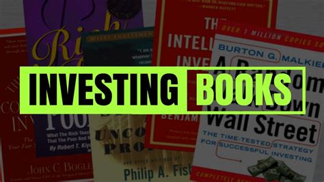 10 Must Read Books For Stock Market Investors [BEST BOOKS] - YouTube