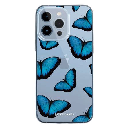 LoveCases Gel Blue Butterfly Case - For iPhone 13 Pro Max Reviews