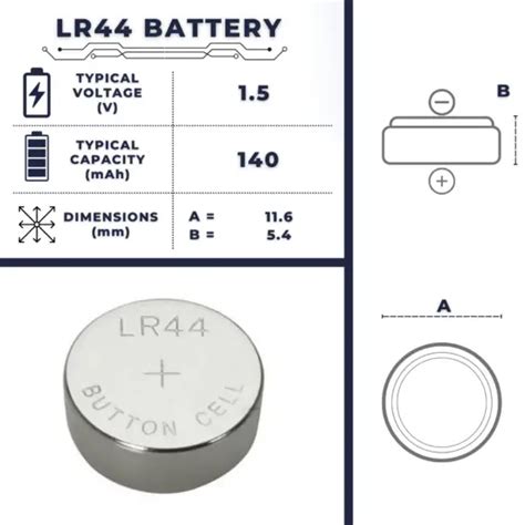 LR44 Battery - en | Size, Voltage, Capacity, Advantage & Uses