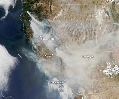 Animated Map Visualizes 100 Years Of Increasing Wildfire Destruction In California