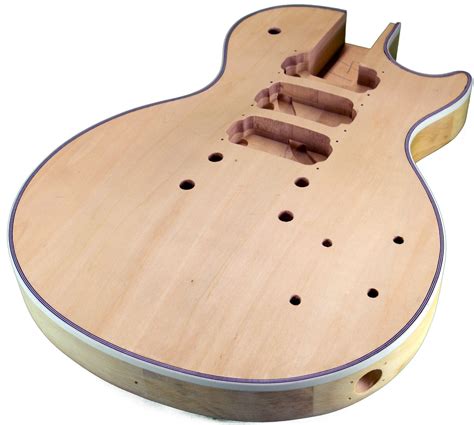 Solo LP (Les Paul) Style DIY Guitar Kit, Carved Body with Maple Top, 3 Pickups | Solo Music Gear