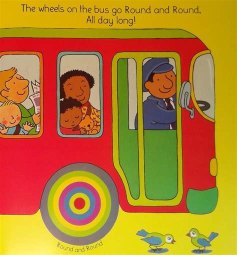 Wheels on the Bus Go Round and Round (Classic Book With Holes) (Big ...