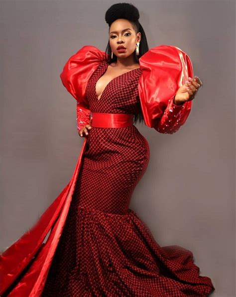 Yemi Alade Stuns In Ankara Dress With Puffy Sleeves On Instagram | FPN