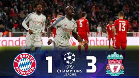 Liverpool vs Bayern Munich 3-1 Highlights & Goals - Round of 16 (2nd ...