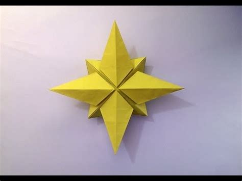 How To Make A Origami Christmas Star With Money : How to Make Easy Origami Christmas Star ...