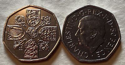 50P COIN RARE 2022 King Charles Iii Uncirculated Fifty Pence Coin £2.41 ...