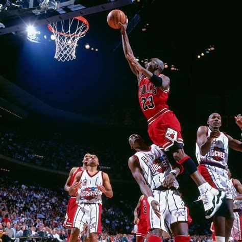 Michael Jordan Dunks On Patrick Ewing