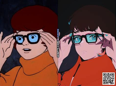 Velma Dinkley Puts on her Glasses by Alanhead on DeviantArt