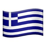 🇬🇷 Flag: Greece Emoji on Apple iOS 16.4