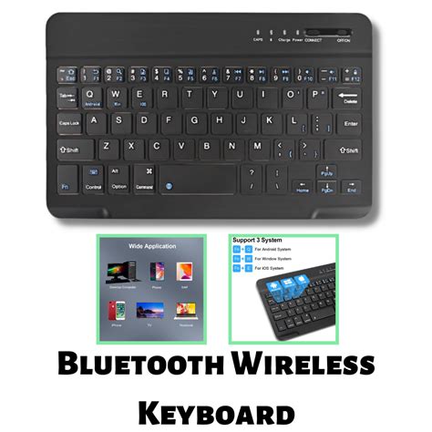 Bluetooth Wireless Keyboard Mini Keyboard For Tablet Phone Ipad ...