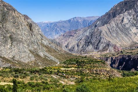 Peru, Cotahuasi canyon. The wolds deepest canyon. | Stock image | Colourbox