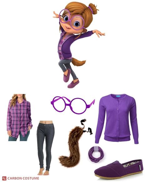 Make Your Own Jeanette Miller from Alvin and the Chipmunks (2015) Costume | Chipmunks, Ropa de ...