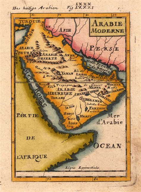 The Garden Of Forking Paths — A map of Arabia and city views of Mecca ...