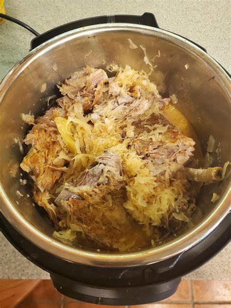 spare ribs, sauerkraut and mashed potatoes for dinner : r/instantpot