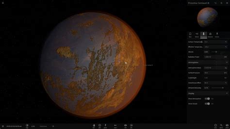 Proxima Centauri b Exoplanet - Recreated/Terraformed in Universe Sandbox² - YouTube