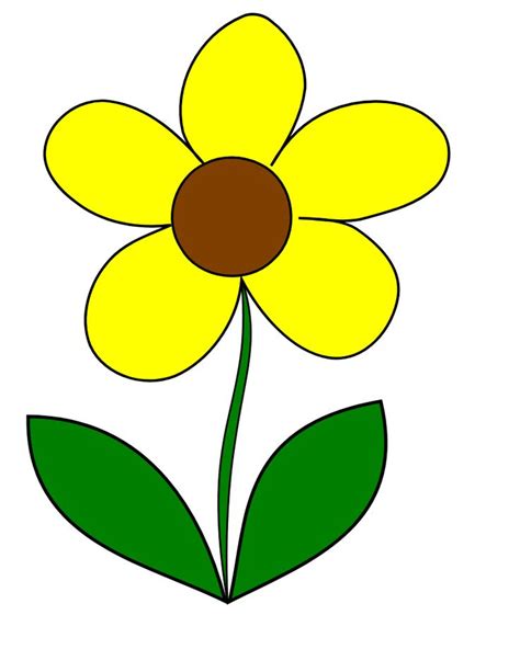 Yellow Flower Clip Art | Clipart Panda