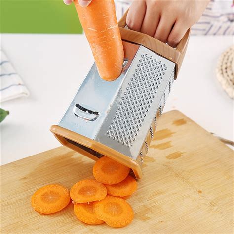 fruit vegetable kitchen tools slicer hand ginger carrot grater manual box onion grater for ...