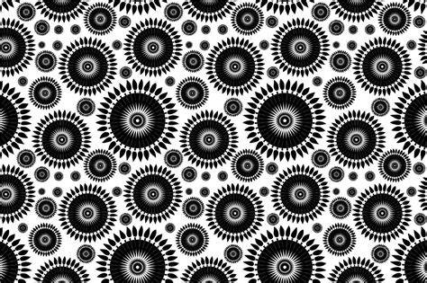 Seamless pattern "White and black" | Graphic Patterns ~ Creative Market