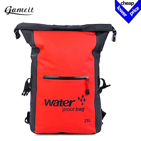 Large 25L Swimming Bag Waterproof Dry Bag Rafting Backpack Storage Bags ...